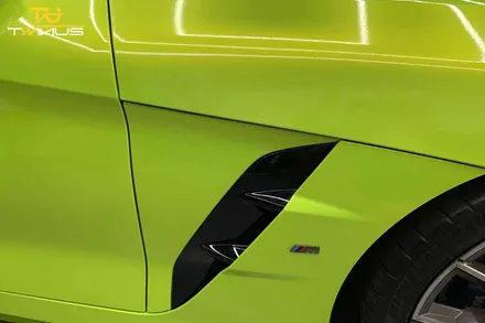 BMW G29 Z4 M40i 택랩 Acid Lime 전체랩핑 / 안양시 동안구 관양동