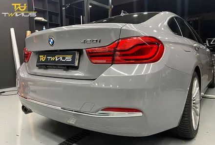 BMW420i 전체랩핑 에이버리 락그레이 시멘트 공구리 랩핑 / 안양시 동안구 관양동