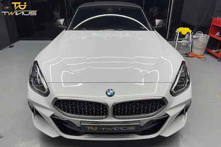BMWZ4 M40i 사틴블랙 전체랩핑 및 라이트필름 시공 / 안양시 동안구 관양동