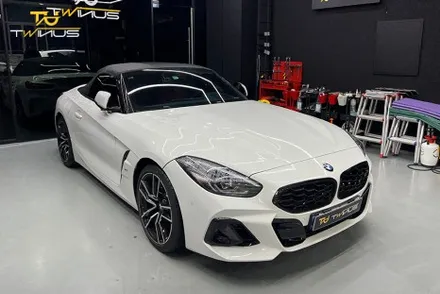 안양랩핑 BMWZ4 20i 무광퍼플메탈릭 전체랩핑 / 안양시 동안구 관양동