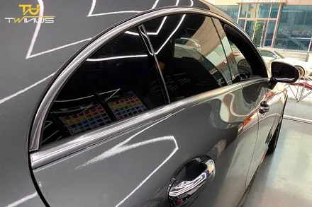 벤츠 CLS 53AMG 창틀 및 손잡이 크롬죽이기 랩핑 / 안양시 동안구 관양동