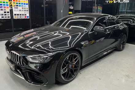 안양랩핑 벤츠AMG GT 63 S 시멘트 크레용 전체랩핑 / 안양시 동안구 관양동