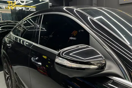 안양자동차랩핑 벤츠 GLE53AMG 크롬죽이기 랩핑 / 안양시 동안구 관양동