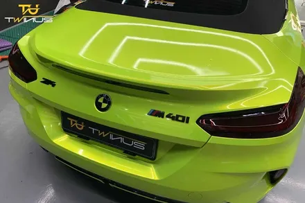 BMW G29 Z4 M40i 택랩 Acid Lime 전체랩핑 / 안양시 동안구 관양동