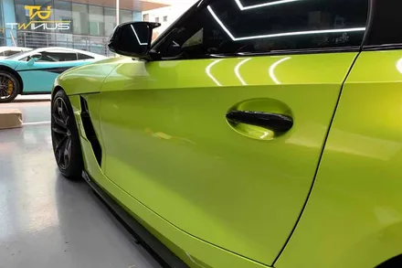 BMW G29 Z4 M40i 택랩 Acid Lime 전체랩핑 / 안양시 동안구 관양동