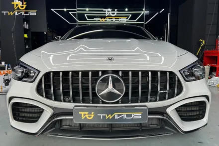 안양랩핑 벤츠AMG GT 63 S 시멘트 크레용 전체랩핑 / 안양시 동안구 관양동