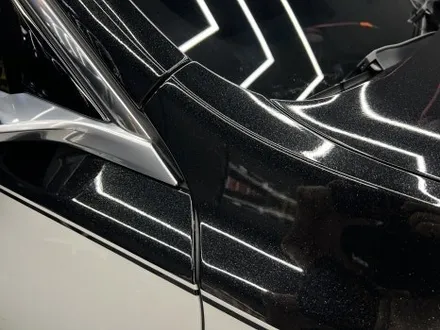 BMW 740i 투톤 랩핑, 다이아 펄 블랙 색상으로 7시리즈 차량에 세련됨을 심다. 인천 부천 랩핑. / 안양시 동안구 관양동