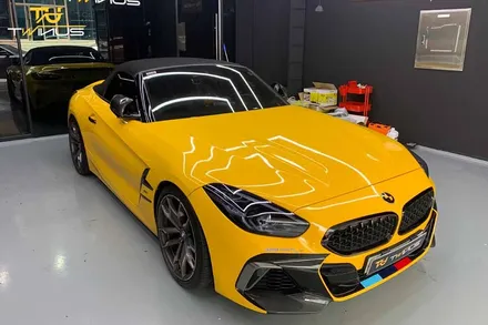 BMW G29 Z4 M40i 택랩 Acid Lime 전체랩핑 / 안양시 동안구 관양동