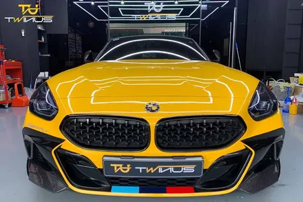 BMW G29 Z4 M40i 택랩 Acid Lime 전체랩핑 / 안양시 동안구 관양동