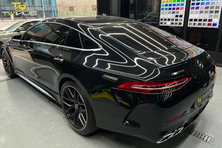 안양랩핑 벤츠AMG GT 63 S 시멘트 크레용 전체랩핑 / 안양시 동안구 관양동
