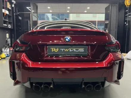 안산 랩핑, BMW G87 M2 사고 보험수리로서 전체 시공. 뱀파이어 레드! / 안양시 동안구 관양동