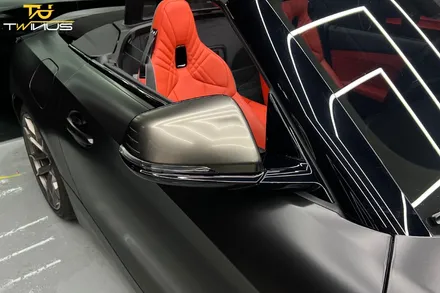 BMWZ4 M40i 사틴블랙 전체랩핑 및 라이트필름 시공 / 안양시 동안구 관양동