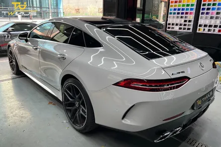 안양랩핑 벤츠AMG GT 63 S 시멘트 크레용 전체랩핑 / 안양시 동안구 관양동