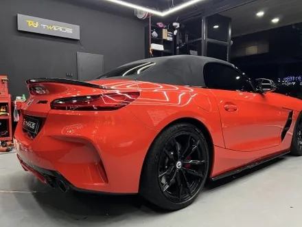 부천 랩핑 사고수리, 카메라에 담기 어려운 BMW Z4 라바오렌지 컬러! / 안양시 동안구 관양동