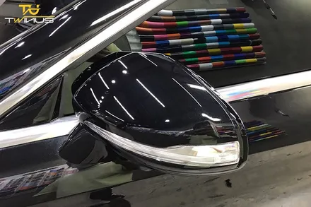 벤츠 S450 쿠페 사틴블랙 전체랩핑 / 안양시 동안구 관양동