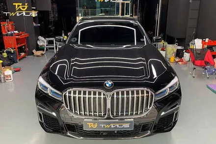 BMW7시리즈 760li 사이드미러 세륨스타일 랩핑 / 안양시 동안구 관양동