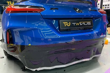 안양랩핑 BMWZ4 M40i 부분 포인트 리얼유광카본 랩핑 / 안양시 동안구 관양동