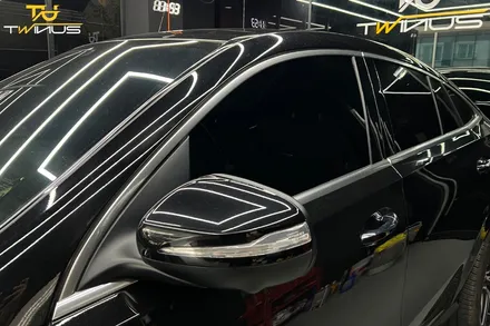 안양자동차랩핑 벤츠 GLE53AMG 크롬죽이기 랩핑 / 안양시 동안구 관양동