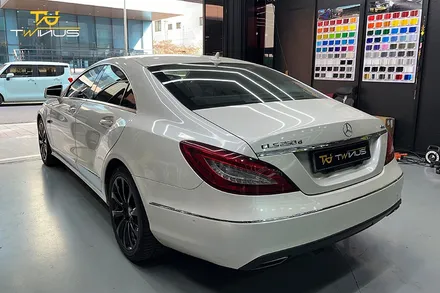 안양랩핑 벤츠 CLS250d 크레용 전체랩핑 / 안양시 동안구 관양동