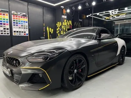 안산 랩핑, 고광택 라바오렌지로 새로운 이미지를 메이킹하다. BMW Z4 M40i 랩핑 맛집 등극! / 안양시 동안구 관양동