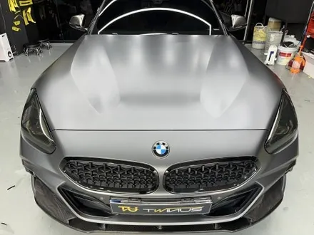 동탄 랩핑, BMW Z4 M40i을 사틴 블랙으로 만난다면 이런 느낌이에요. / 안양시 동안구 관양동