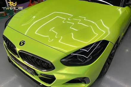 BMW G29 Z4 M40i 택랩 Acid Lime 전체랩핑 / 안양시 동안구 관양동