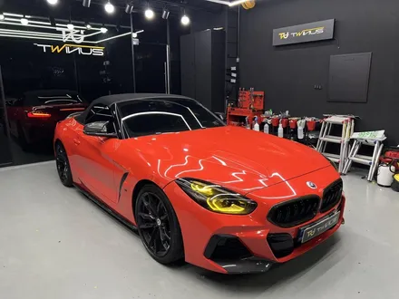 부천 랩핑 사고수리, 카메라에 담기 어려운 BMW Z4 라바오렌지 컬러! / 안양시 동안구 관양동