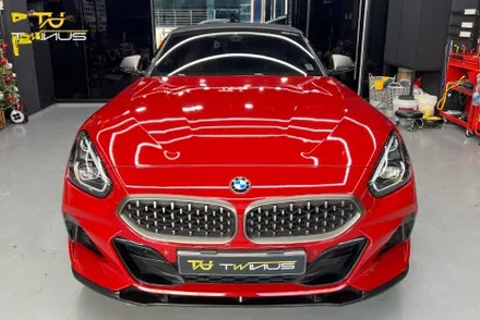 과천랩핑 BMWZ4 M40i 3M Matte Slate Blue 전체랩핑 / 안양시 동안구 관양동
