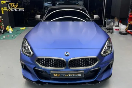 과천랩핑 BMWZ4 M40i 3M Matte Slate Blue 전체랩핑 / 안양시 동안구 관양동