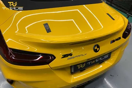 BMW G29 Z4 M40i 택랩 Acid Lime 전체랩핑 / 안양시 동안구 관양동