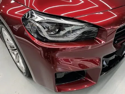 안산 랩핑, BMW G87 M2 사고 보험수리로서 전체 시공. 뱀파이어 레드! / 안양시 동안구 관양동