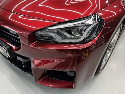 안산 랩핑, BMW G87 M2 사고 보험수리로서 전체 시공. 뱀파이어 레드! / 안양시 동안구 관양동