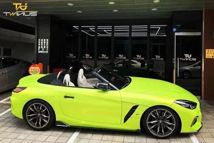 BMW G29 Z4 M40i 택랩 Acid Lime 전체랩핑 / 안양시 동안구 관양동