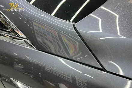 테슬라 모델X 크롬죽이기 및 전체랩핑 그리고 휠도색 / 안양시 동안구 관양동
