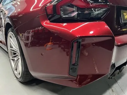 안산 랩핑, BMW G87 M2 사고 보험수리로서 전체 시공. 뱀파이어 레드! / 안양시 동안구 관양동