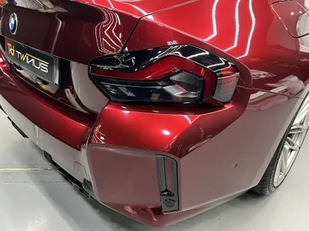 안산 랩핑, BMW G87 M2 사고 보험수리로서 전체 시공. 뱀파이어 레드! / 안양시 동안구 관양동