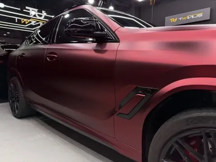 BMW X6M 랩핑, 무광 크롬 로마니레드. 새로운 정체성을 입히다! 안산 랩핑. / 안양시 동안구 관양동