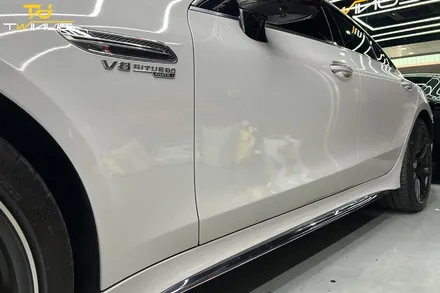 안양랩핑 벤츠AMG GT 63 S 시멘트 크레용 전체랩핑 / 안양시 동안구 관양동