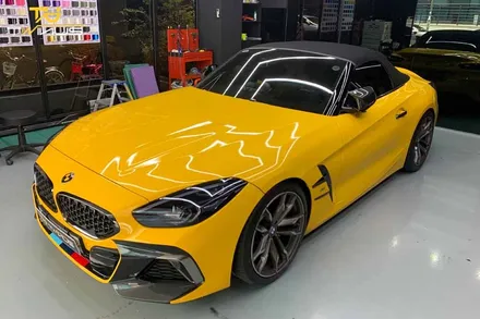 BMW G29 Z4 M40i 택랩 Acid Lime 전체랩핑 / 안양시 동안구 관양동