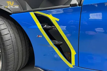 안양랩핑 BMWZ4 M40i 부분 포인트 리얼유광카본 랩핑 / 안양시 동안구 관양동