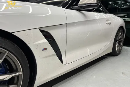 BMWZ4 M40i 사틴블랙 전체랩핑 및 라이트필름 시공 / 안양시 동안구 관양동
