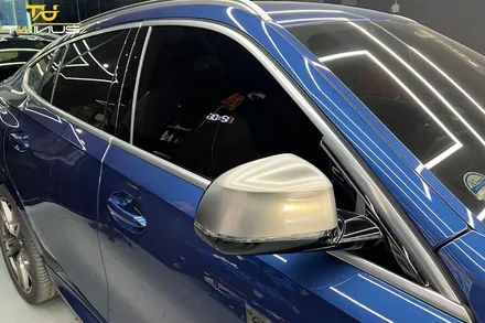 BMW X6 M50i 사틴다크그레이 전체랩핑 및 유광블랙 크롬죽이기 / 안양시 동안구 관양동
