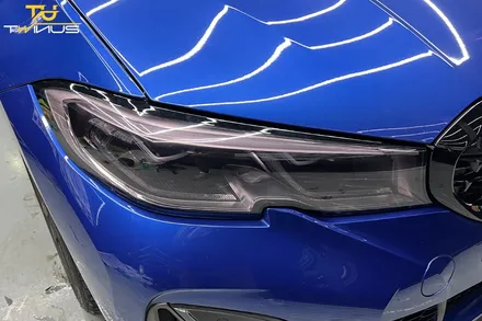 안양라이트필름 BMW M340i 헤드라이트 보호 및 컬러톤 변화 / 안양시 동안구 관양동