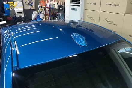 BMW M2랩핑 유광화이트 전체카스킨 / 안양시 동안구 관양동