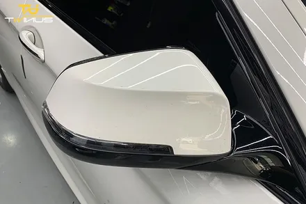 BMW520d 루프스킨 및 사이드미러랩핑 라이트필름 시공 / 안양시 동안구 관양동