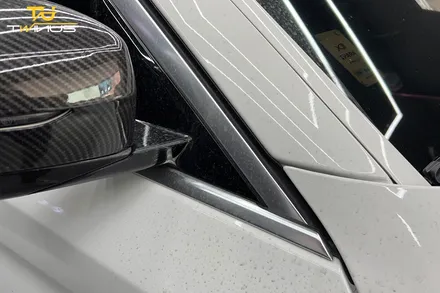 안양랩핑 BMW5시리즈 루프스킨 및 크롬죽이기 랩핑 / 안양시 동안구 관양동