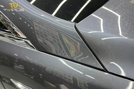 테슬라 모델X 크롬죽이기 및 전체랩핑 그리고 휠도색 / 안양시 동안구 관양동