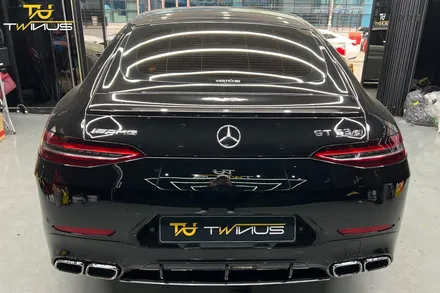 안양랩핑 벤츠AMG GT 63 S 시멘트 크레용 전체랩핑 / 안양시 동안구 관양동