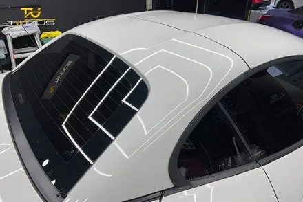 BMW E89 Z4 루프스킨 및 그릴랩핑 테일램프 라이트필름 / 안양시 동안구 관양동