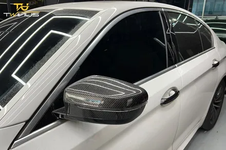 안양랩핑 BMW5시리즈 루프스킨 및 크롬죽이기 랩핑 / 안양시 동안구 관양동